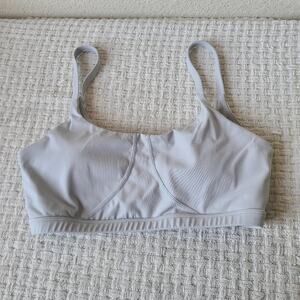 Buffbunny Gray Sports Bra Women's Size L
